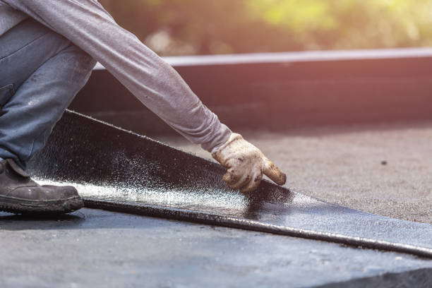 Professional Waterproofing technician working in Mulberry, NC